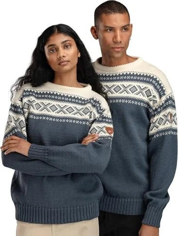 Dale of Norway Cortina 1956 Strickpullover steel/off white
