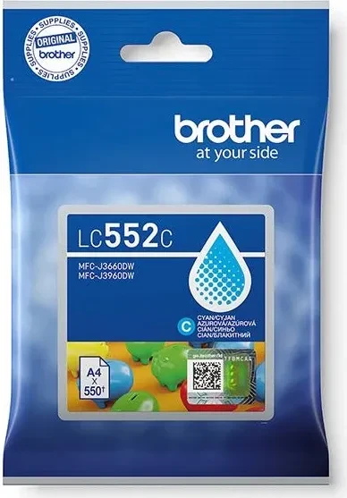 Brother Tinte LC552C cyan