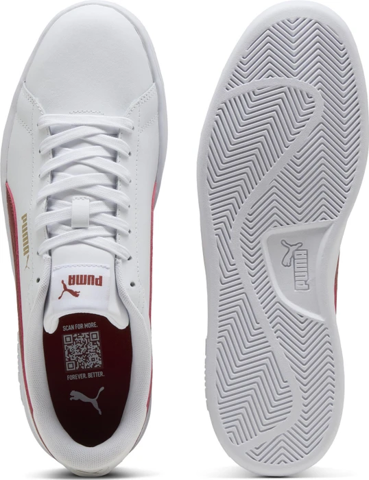 Puma Smash 3.0 L puma white/bordeaux red