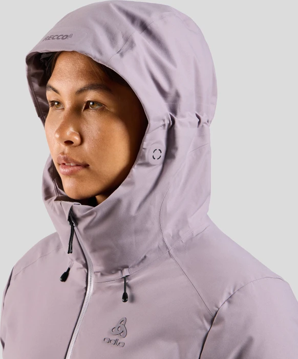 Odlo Cocoon S-Thermic Skijacke gray ridge (Damen)