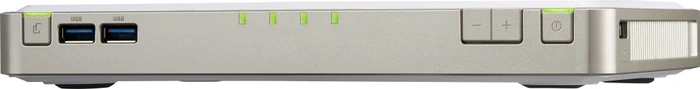 QNAP NASbook TBS-453DX-8G, 8GB RAM, 1x RJ-45 10GBase-T, 1x RJ-45 1000Base-T