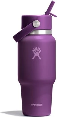 Hydro Flask Wide Mouth Travel Flex Straw Cap Isolierflasche 710ml