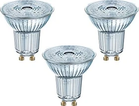 Osram Ledvance LED Base PAR16 50 GU10 4.3W/840 36°, 3 Stück