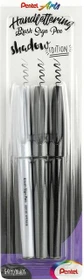 Pentel Brush Sign Pen SES15C sortiert, 3er-Set