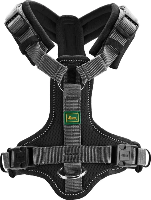 Hunter Geschirr Maldon Up, XS, grau/schwarz