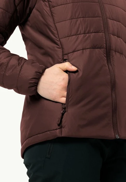 Jack Wolfskin Lapawa Ins Hoody Funktionsjacke dark maroon (Damen)