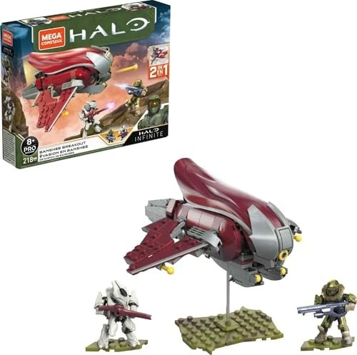 Mattel Mega Construx Halo Infinite Die Flucht des Banshee