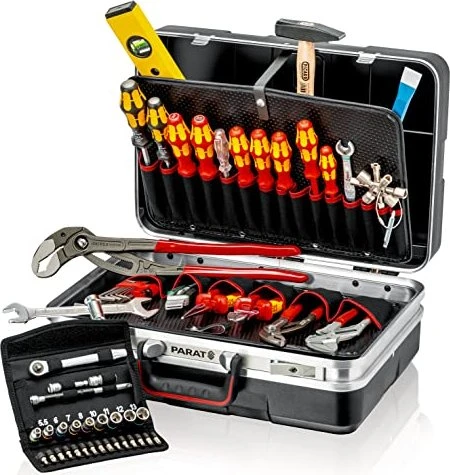 Knipex Sanitär Handwerkzeugset inkl. Koffer, 52-tlg.