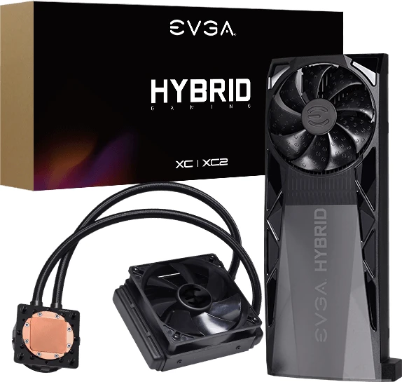 EVGA GeForce RTX 2080/2070 XC/XC2/FE Hybrid Kit, RGB