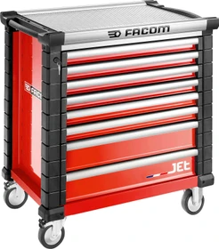Facom JET.8M4A Werkzeugwagen rot
