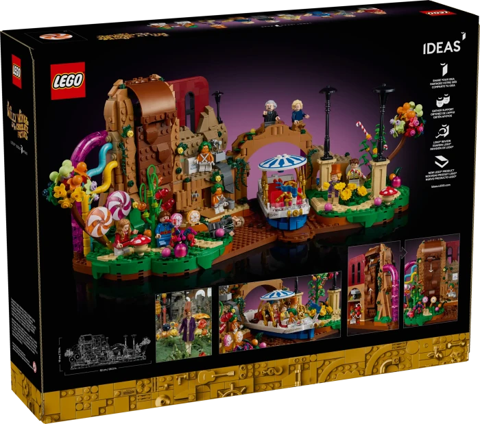LEGO Ideas - Willy Wonka und die Schokoladenfabrik