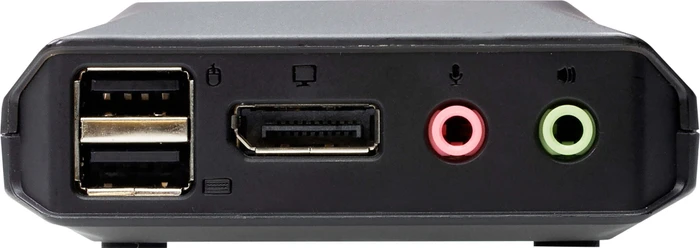 ATEN 2-Port USB-C DisplayPort Hybrid Cable KVM-Switch