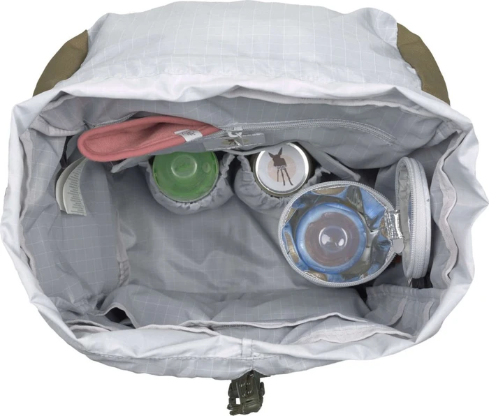 Lässig Outdoor Wickelrucksack olive