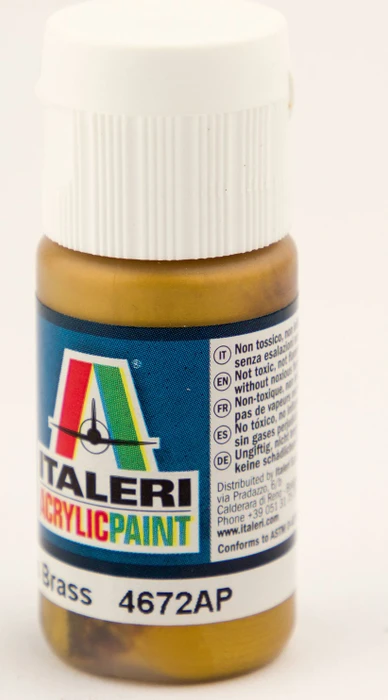 Italeri Acrylic Paint brass, 20ml