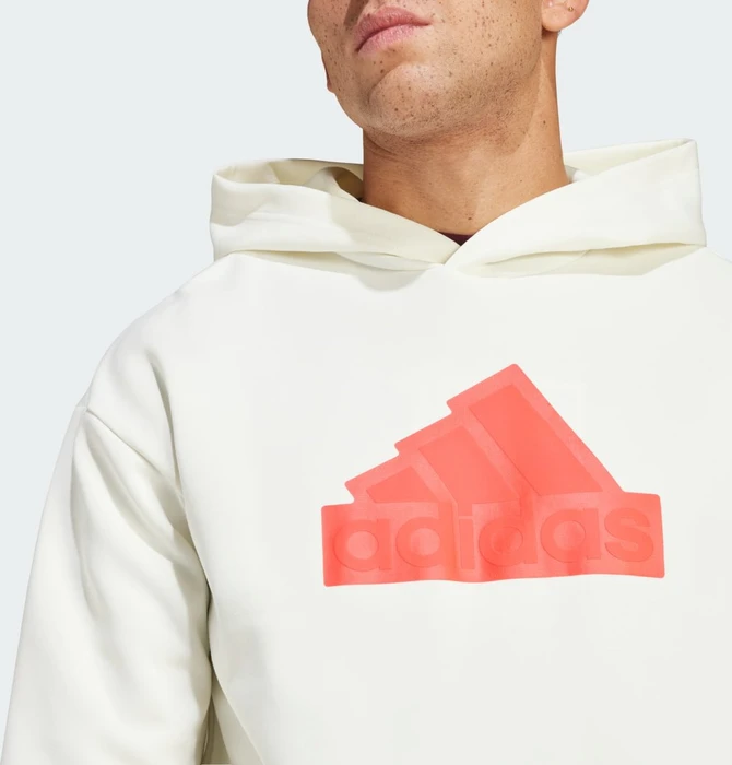 adidas Future Icons Badge of Sport Hoodie off white (Herren)