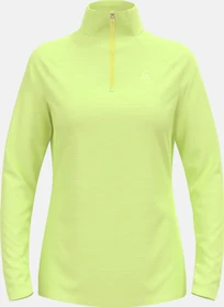 Odlo Run Easy Laufshirt langarm shadow lime melange (Damen)