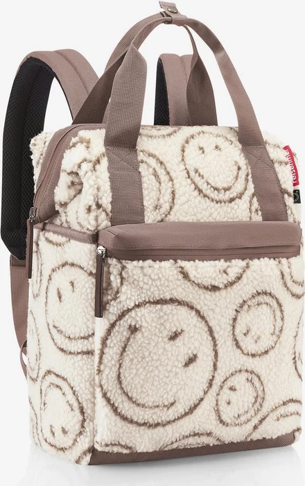Reisenthel allrounder R smiley teddy chocolate