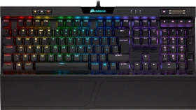 Corsair Gaming K70 RGB MK.2 Low Profile Rapidfire, MX LOW PROFILE RGB SPEED, USB, UK