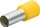 Knipex Aderendhülsen mit Kunststoffkragen 25mm² gelb 50 Stück (97 99 339)