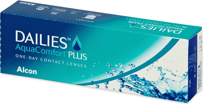 Alcon Dailies AquaComfort Plus, +6.00 Dioptrien, 30 Stück