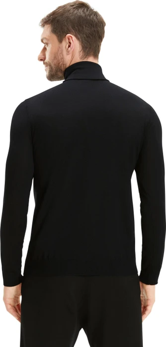 Falke Basic Apparel Rollkragen Pullover schwarz (Herren)