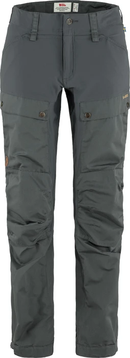 Fjällräven Keb Curved Hose lang basalt (Damen)