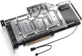 Alphacool Eisblock Aurora Acryl AMD Radeon RX 7800XT Reference mit Backplate (13850)