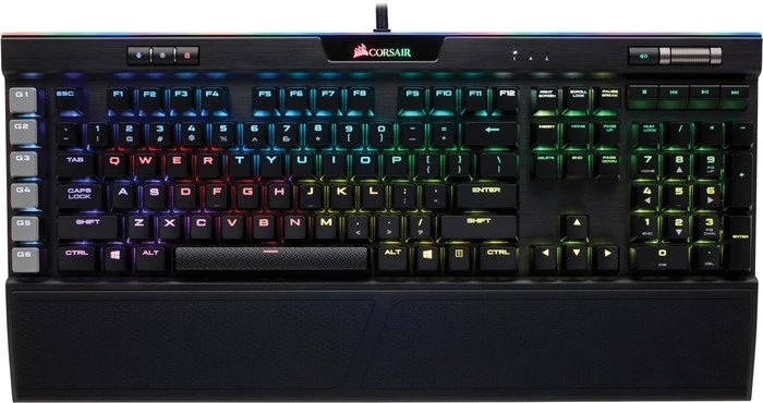 Corsair Gaming K95 RGB Platinum, MX SPEED RGB Silver, USB, IT