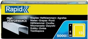 Rapid Heftklammern, 13/6, verzinkt, 5000 Stück