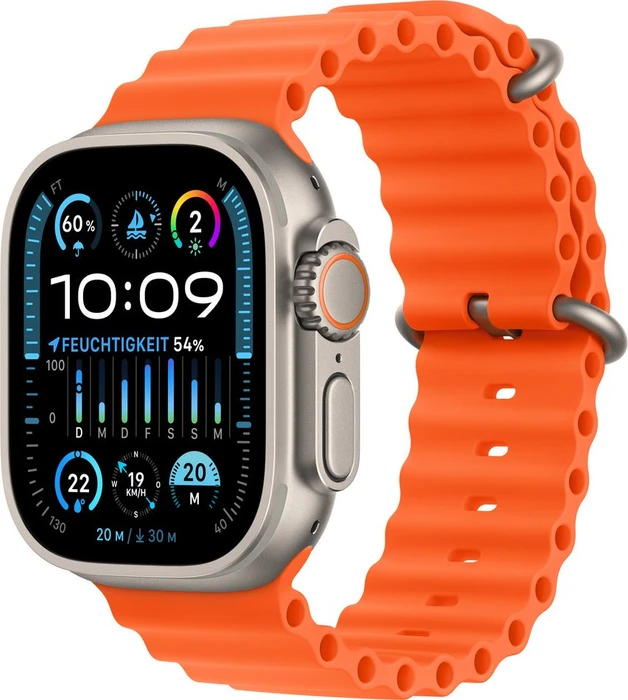 Apple Ocean Armband für Apple Watch Ultra 49mm orange