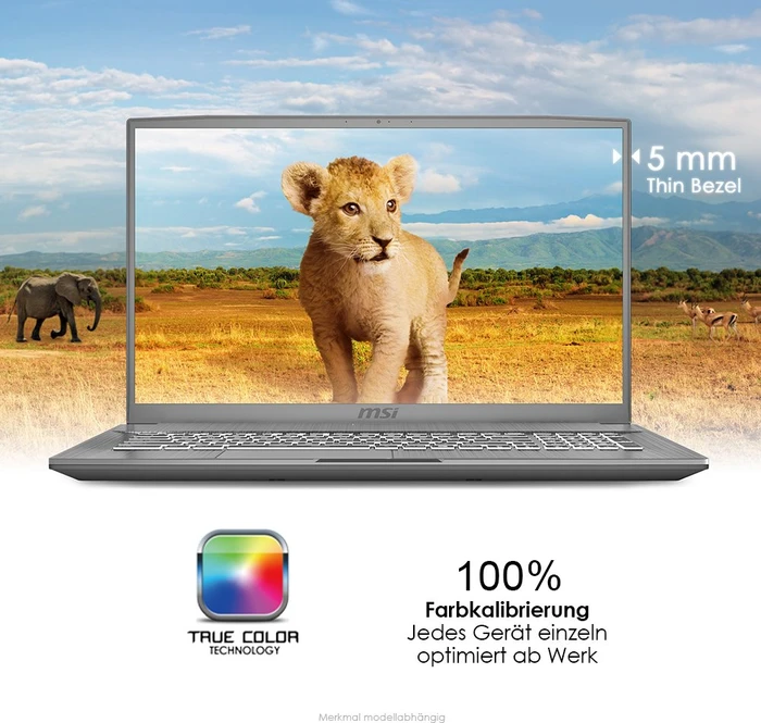 MSI Creator 17M 032-A9SD, Space Grey, Core i7-9750H, 16GB RAM, 512GB SSD, GeForce GTX 1660 Ti, DE
