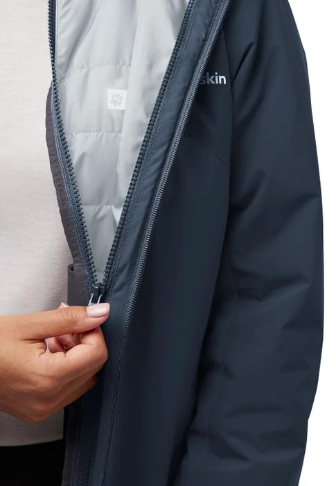 Jack Wolfskin Hunberg 3in1 Funktionsjacke midnight sky (Damen)
