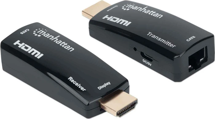 Manhattan 1080p HDMI over Ethernet Extender Set