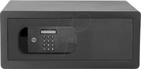 Yale YLFB/200/EB1 High Security Fingerprint Safe Laptop Tresor, Schlüsselschloss/elektronisches Zahlenschloss/Fingerprintreader