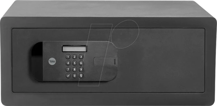 Yale YLFB/200/EB1 High Security Fingerprint Safe Laptop Tresor, Schlüsselschloss/elektronisches Zahlenschloss/Fingerprintreader