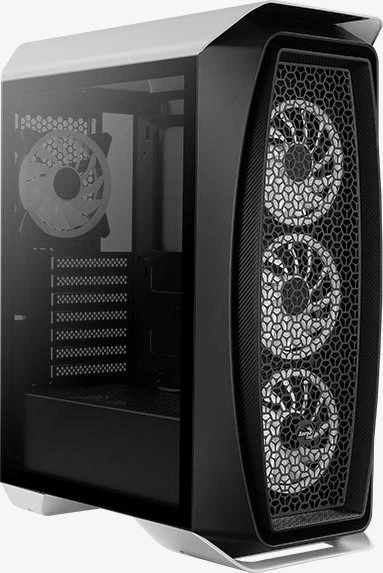 AeroCool Aero One Duo, weiß, Glasfenster