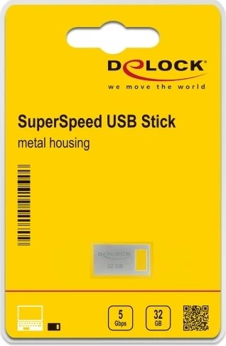 DeLOCK SuperSpeed USB Stick 32GB, USB-A, USB 3.2 Gen 1×1