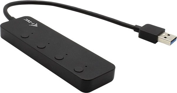 i-tec USB-Hub, 4x USB-A 3.0, USB-B 3.0 [Stecker]