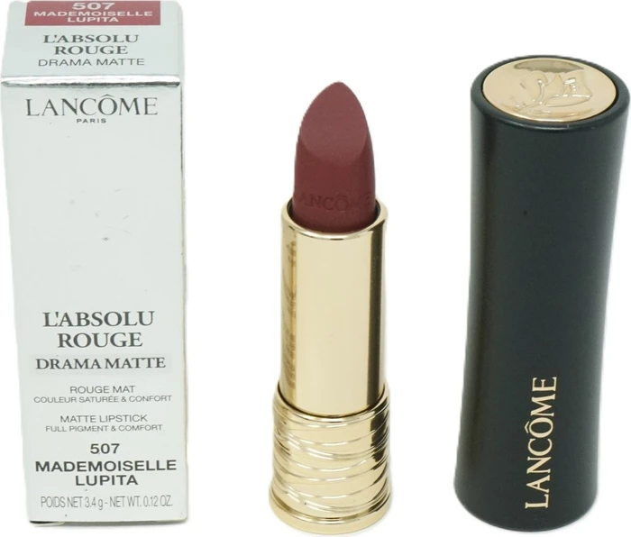 Lancôme L'Absolu Rouge Drama Matte Lippenstift New Edition 507 mademoiselle lupita, 3.4g