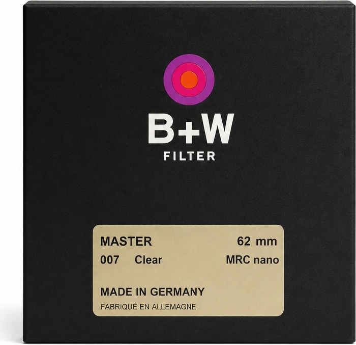 B+W Master 007 Clear MRC nano 62mm