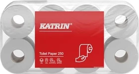 Katrin Toilettenpapier 250 Eco 3-lagig weiß,    72 Rollen