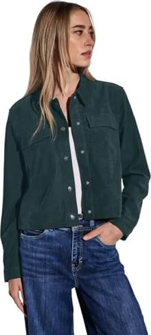 Street One Kurze Twill Jacke hunter green (Damen)
