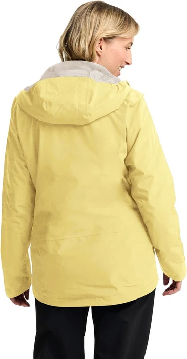 Jack Wolfskin Moonrise 3in1 Funktionsjacke lemon ice (Damen)
