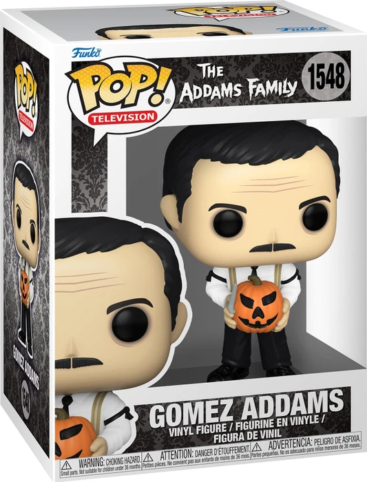 FunKo Pop! Television - The Addams Family - Gomez Addams with Jack-o-Lantern
