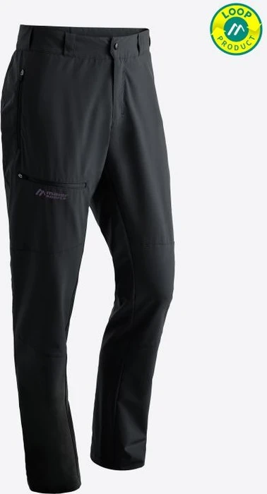 Maier Sports Latit Hose lang schwarz (Herren)