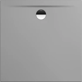 Kaldewei Superplan Zero 1524-1 Duschwanne 90x90cm, Secure Plus, cool grey30