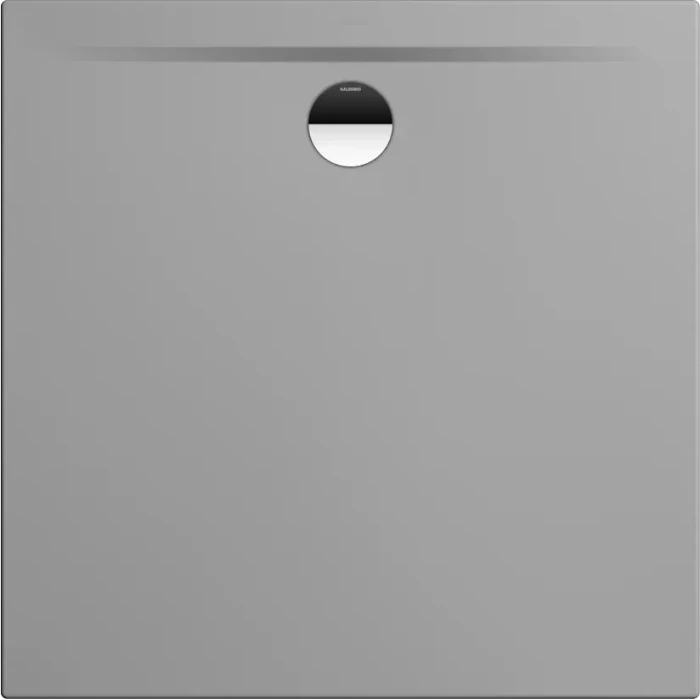 Kaldewei Superplan Zero 1524-1 Duschwanne 90x90cm, Secure Plus, cool grey30