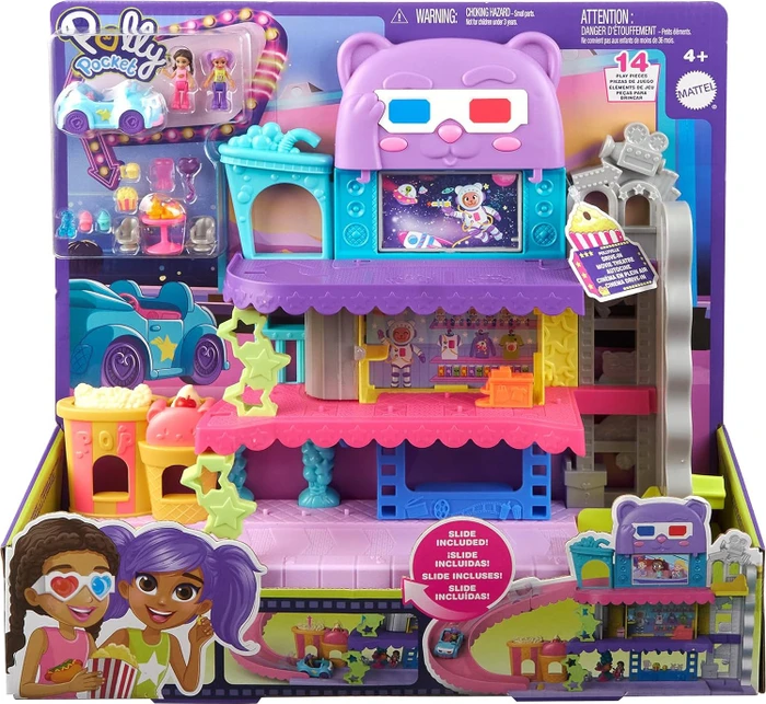 Mattel Polly Pocket - Pollyville Drive-In-Kino