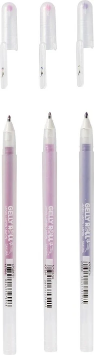 Sakura Gelly Roll Stardust Glitter Sweets Gelroller (Mine) sortiert, 3er-Set, Etui