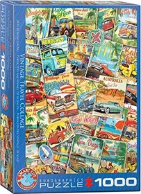 Eurographics Vintage Travel Collage